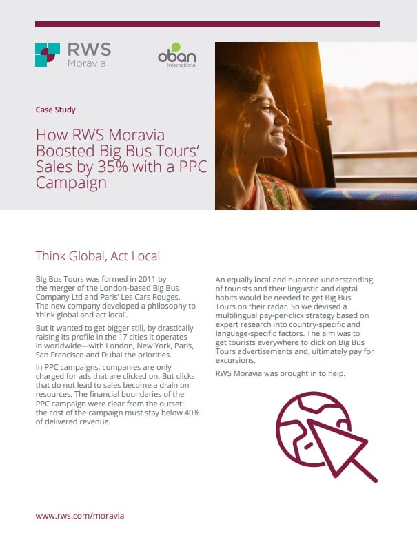 Big Bus Tours’ BIG Global Success Cover