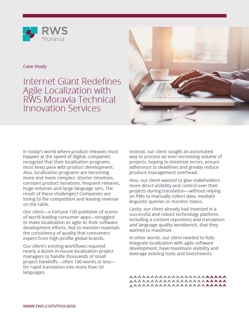 Internet Giant Redefines Agile Localization Cover