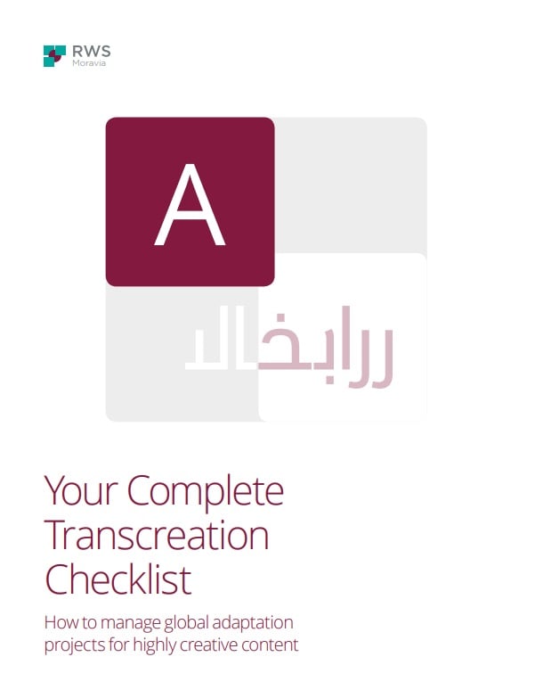 Your Complete Transcreation Checklist Cover